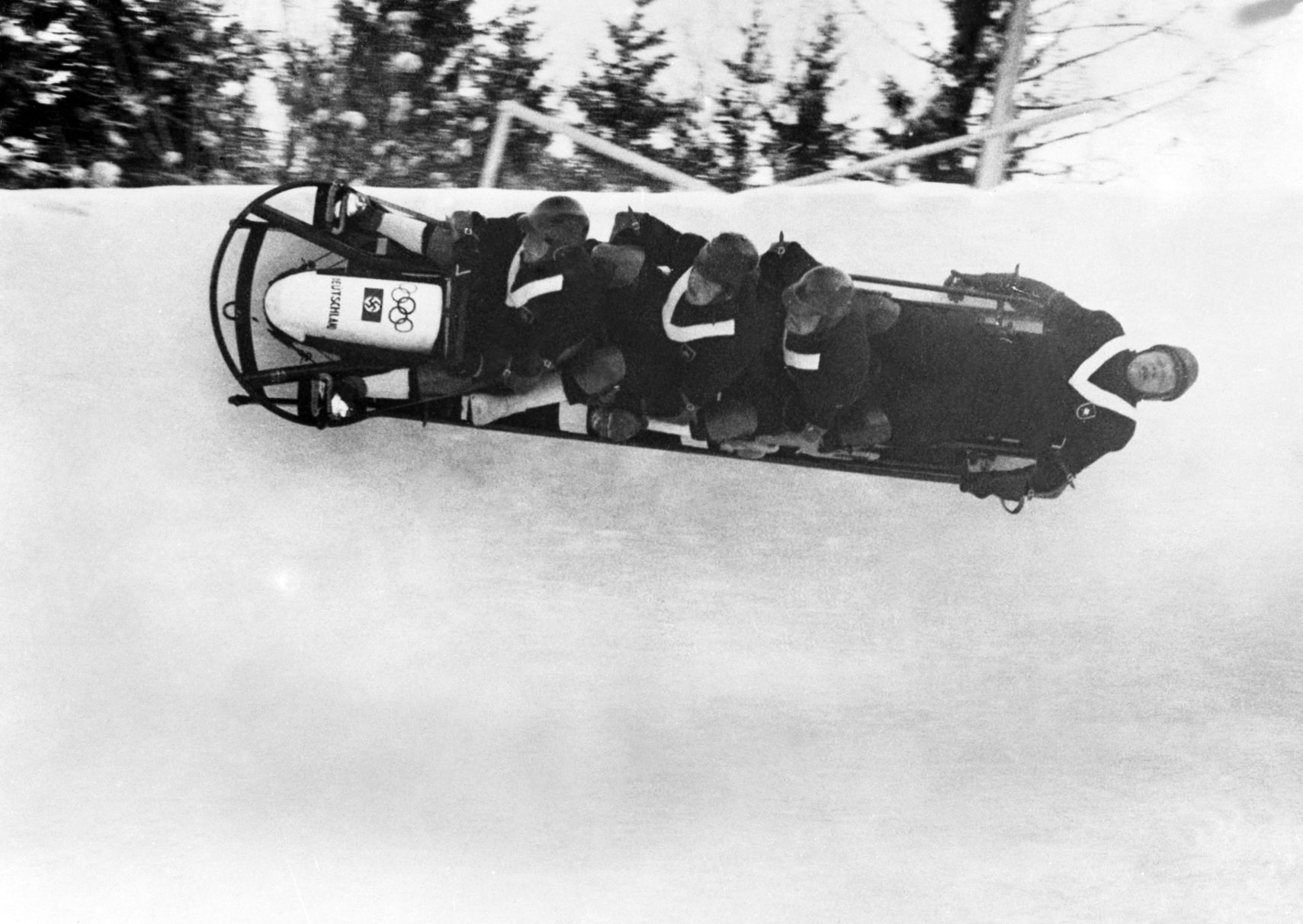 German Bobsleigh team Winter Olympics